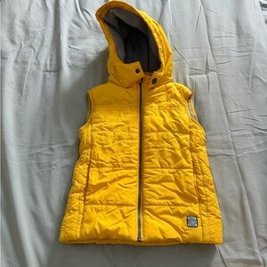 Yellow Kids Puffer Vest 24-36M